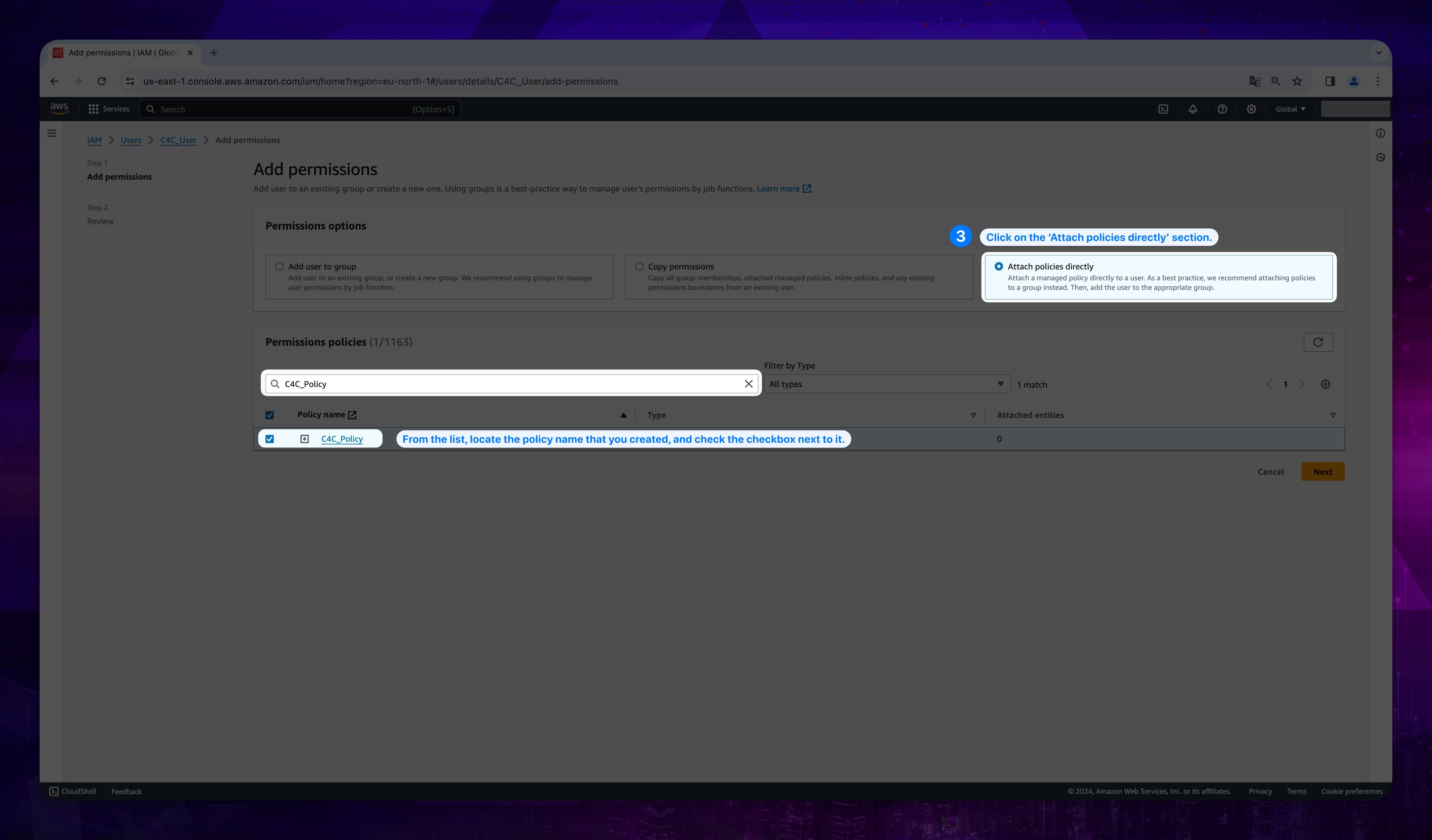 AWS Cost Step 2