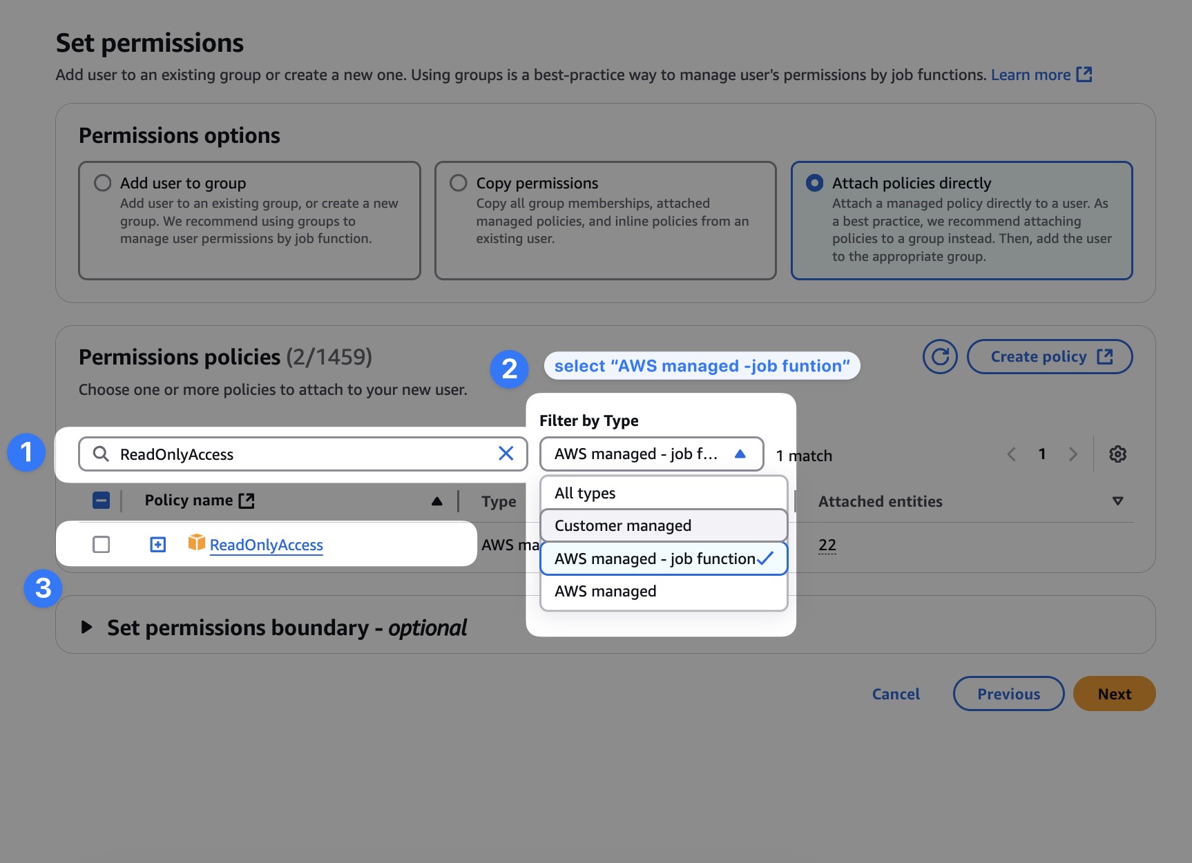 AWS Step 6.1