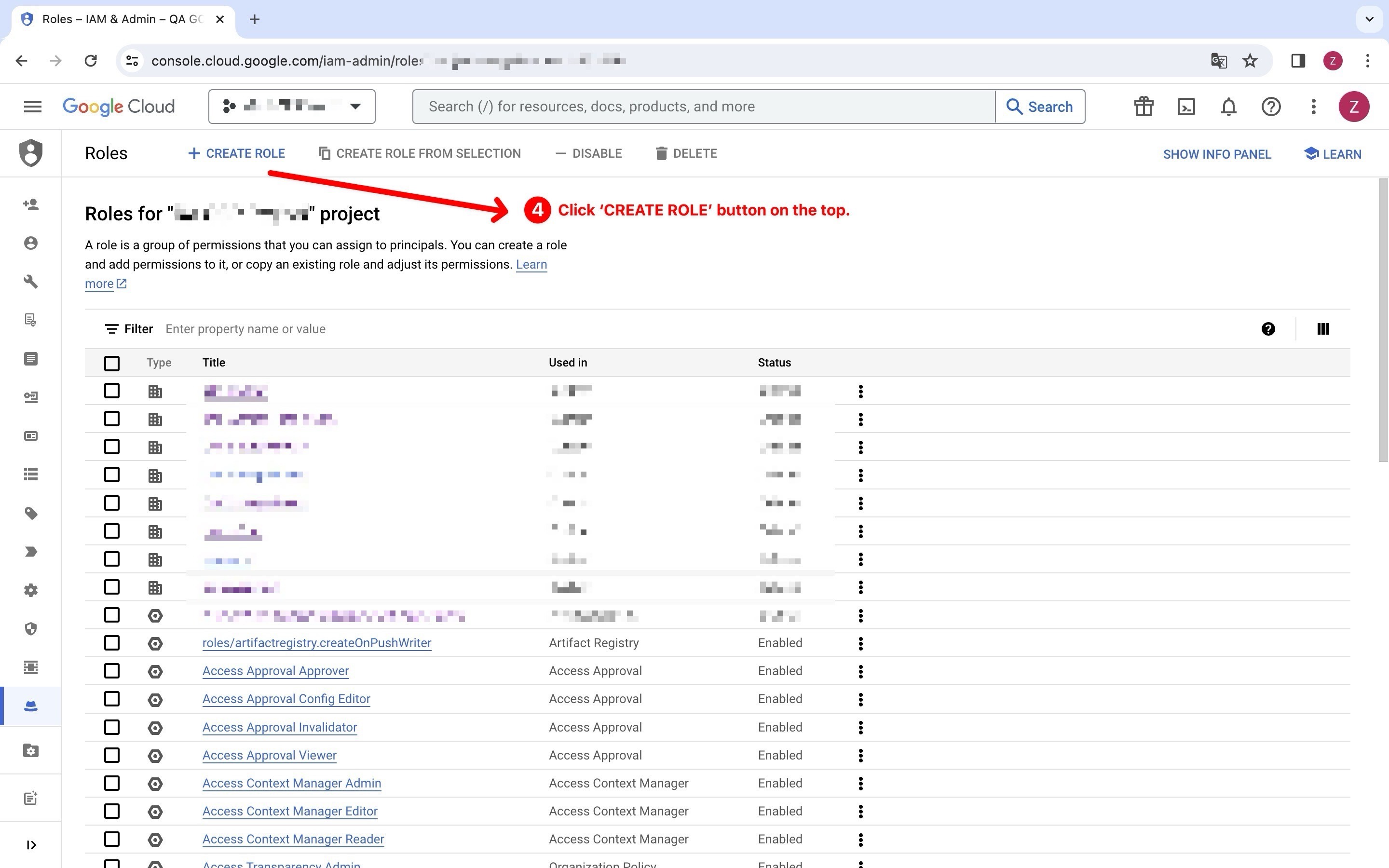 GCP Step 4